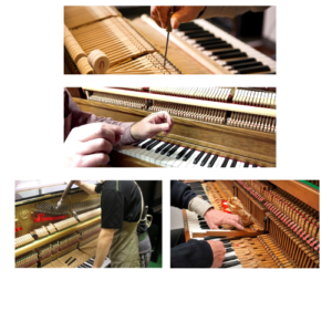 chỉnh dây , lên dây , sửa piano cơ