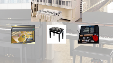 phụ kiện piano